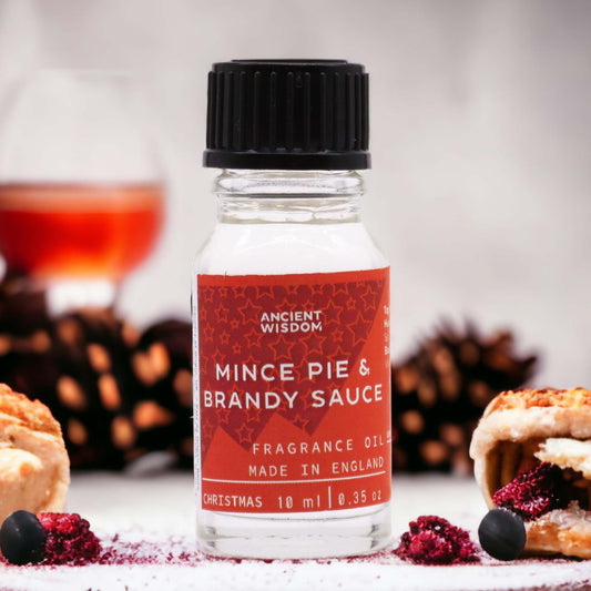 Mince Pie & Brandy Sauce Fragrance Oil 10ml - Vivid Aromas UK