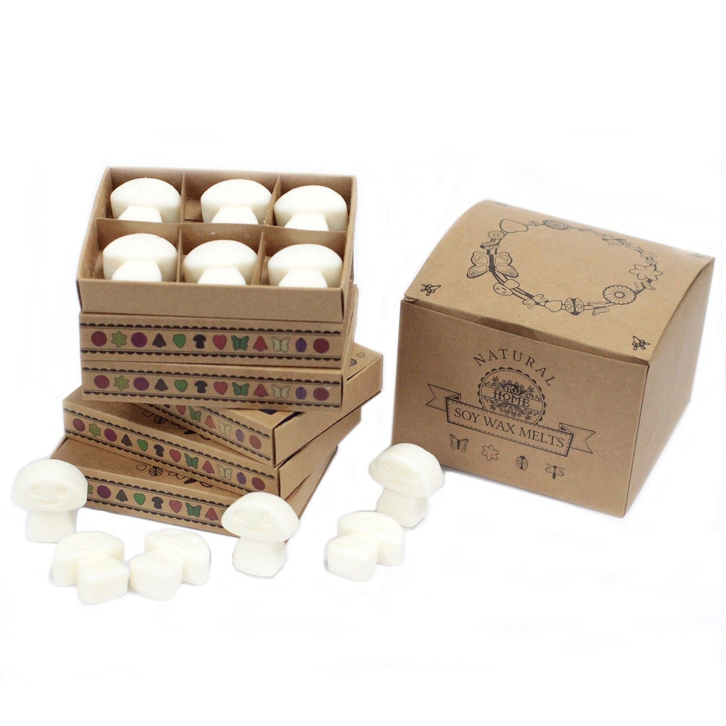 Box of 6 Wax Melts - White Musk - Vivid Aromas UK