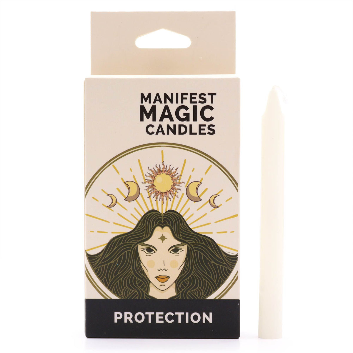 Manifest Magic Candles (pack of 12) - Ivory - Vivid Aromas UK