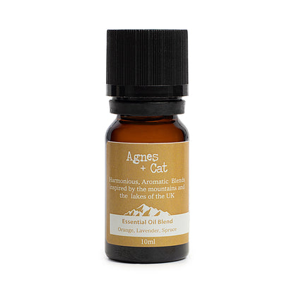 Agnes + Cat Essential Oil Blend - Skiddaw Box - Orange, Lavender & Spruce - Vivid Aromas UK