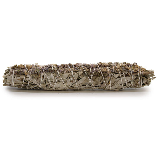 Smudge Stick - White Sage & Lavender 22.5cm - Vivid Aromas UK