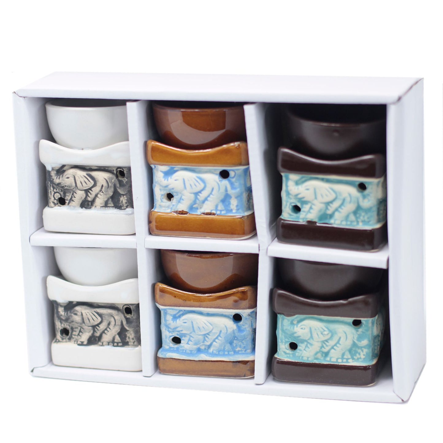 Classic Elephant Oil Burners (aast) - Vivid Aromas UK