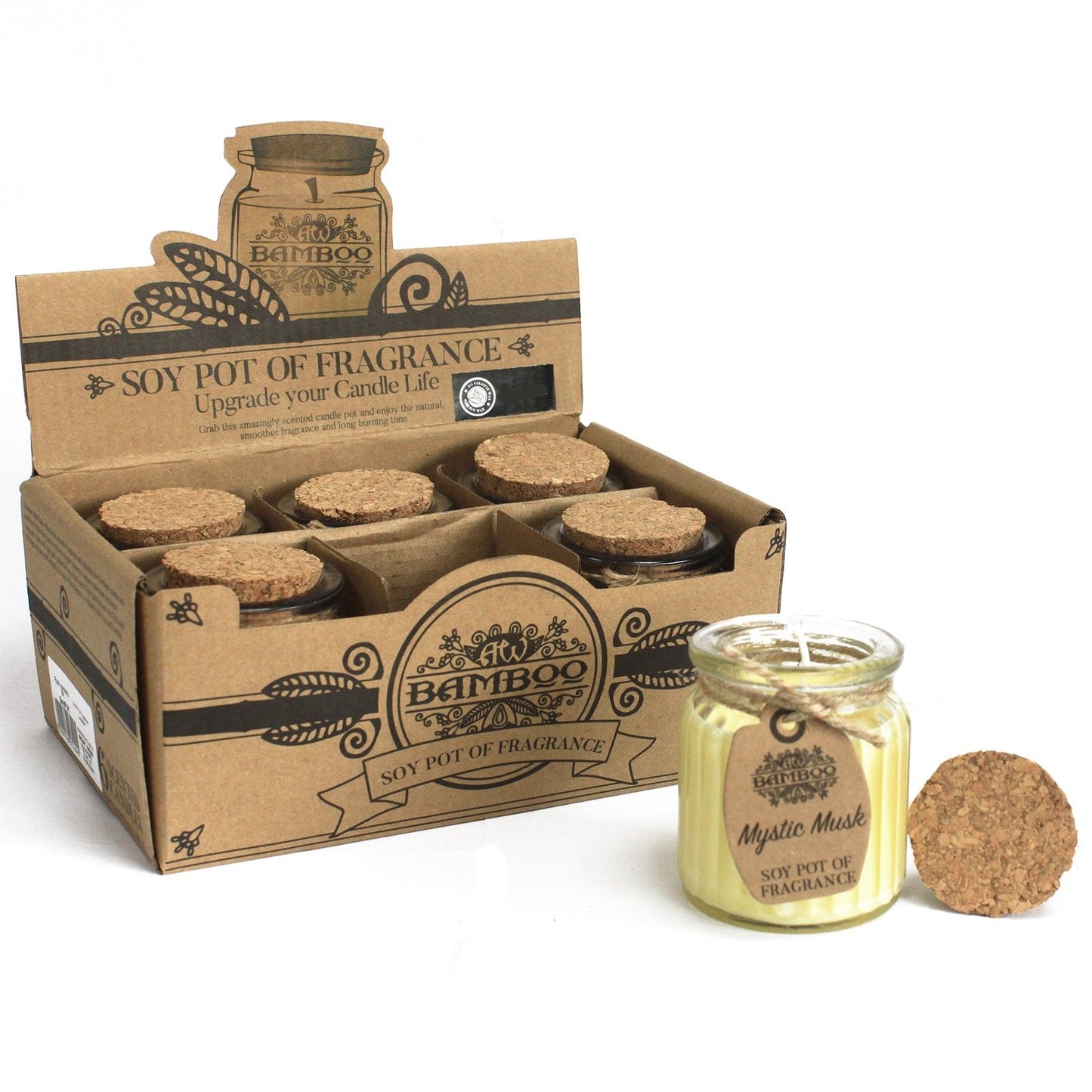 Mystic Musk Soy Pot of Fragrance Candles - Vivid Aromas UK