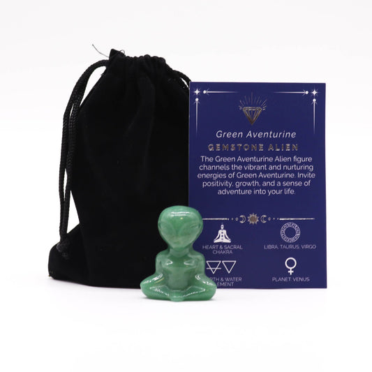 Gemstone Alien - Green Aventurine - Vivid Aromas UK