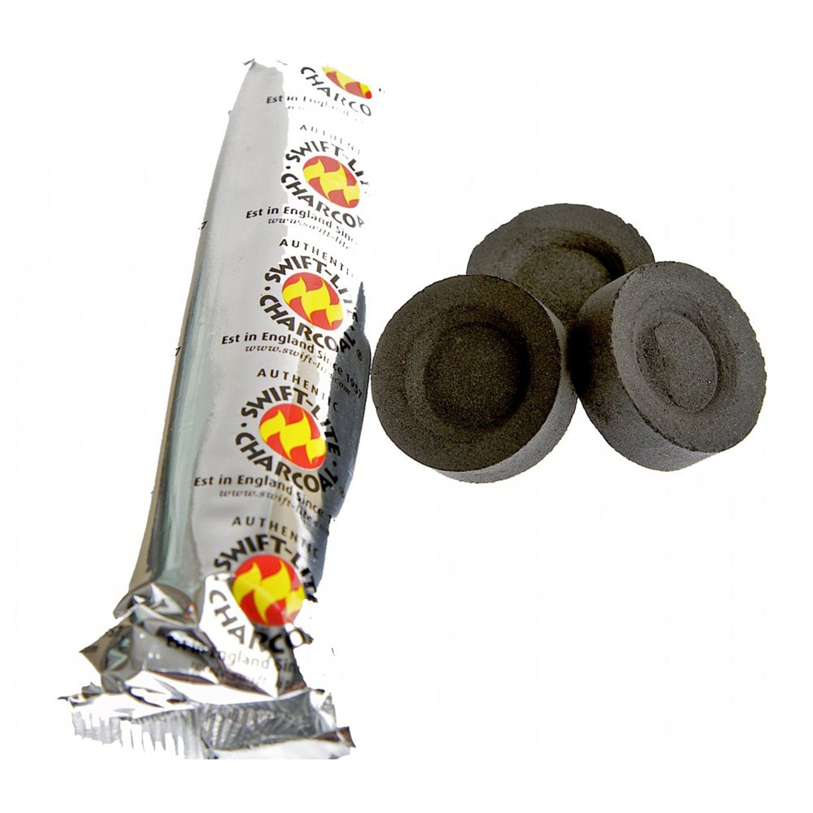 Pack of 10 Charcoal Tablets - Vivid Aromas UK