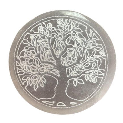 Small Charging Plate 8cm - Tree of Life - Vivid Aromas UK