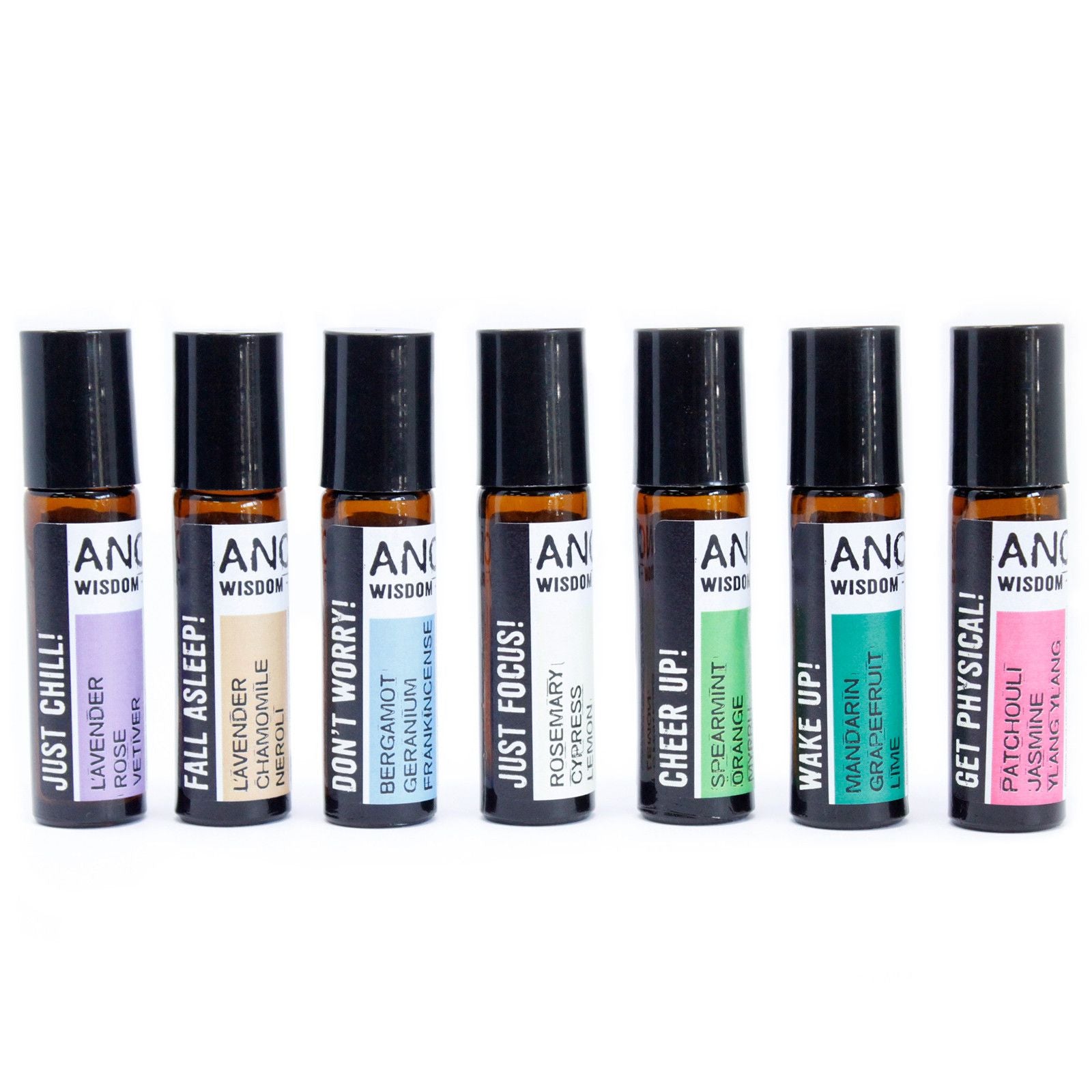 10ml Roll On Essential Oil Blend - Wake up! - Vivid Aromas UK