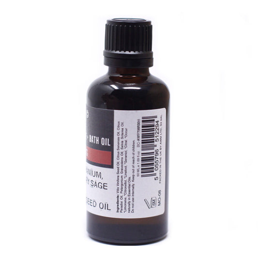 Warm & Uplifting Massage Oil - 50ml - Vivid Aromas UK