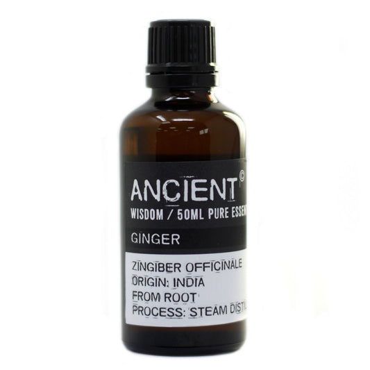 Ginger Essential Oil 50ml - Vivid Aromas UK