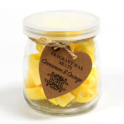 Soywax Melts Jar - Cinnamon & Orange - Vivid Aromas UK