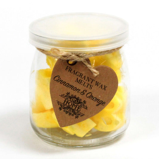 Soywax Melts Jar - Cinnamon & Orange - Vivid Aromas UK