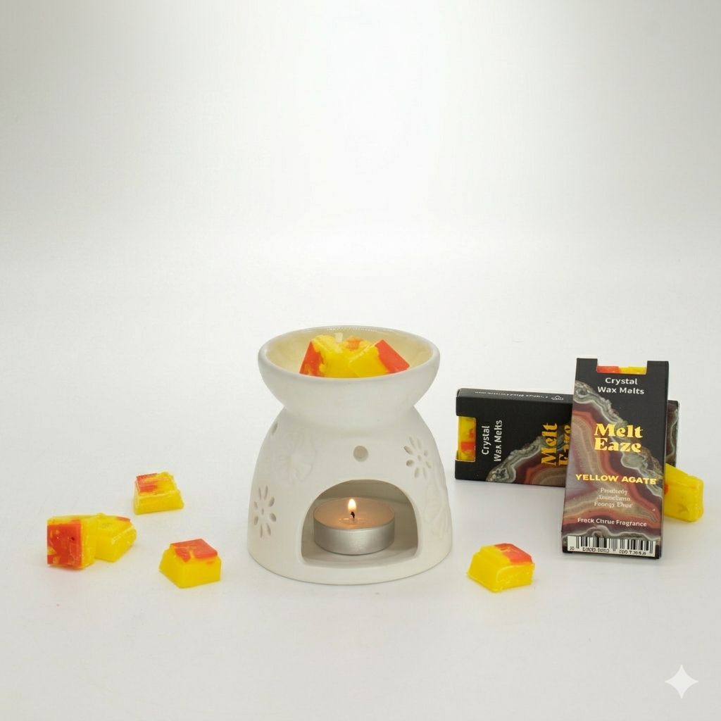 MeltEaze Wax Melts 50g - Golden Glow - Fresh Citrus - Vivid Aromas UK