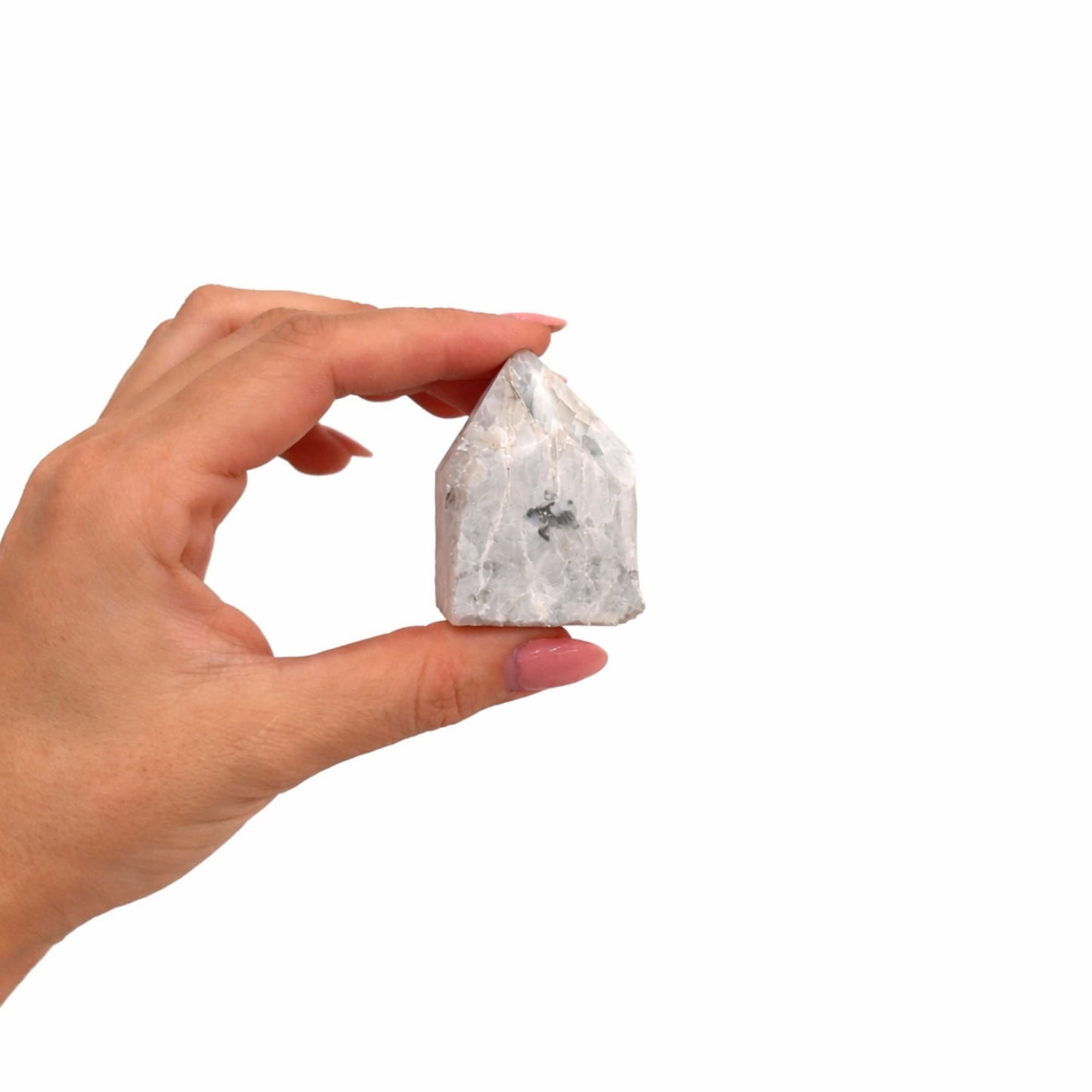 Gemstone Top Polished Points - Rainbow Moonstone (approx 5-6 pieces) - Vivid Aromas UK