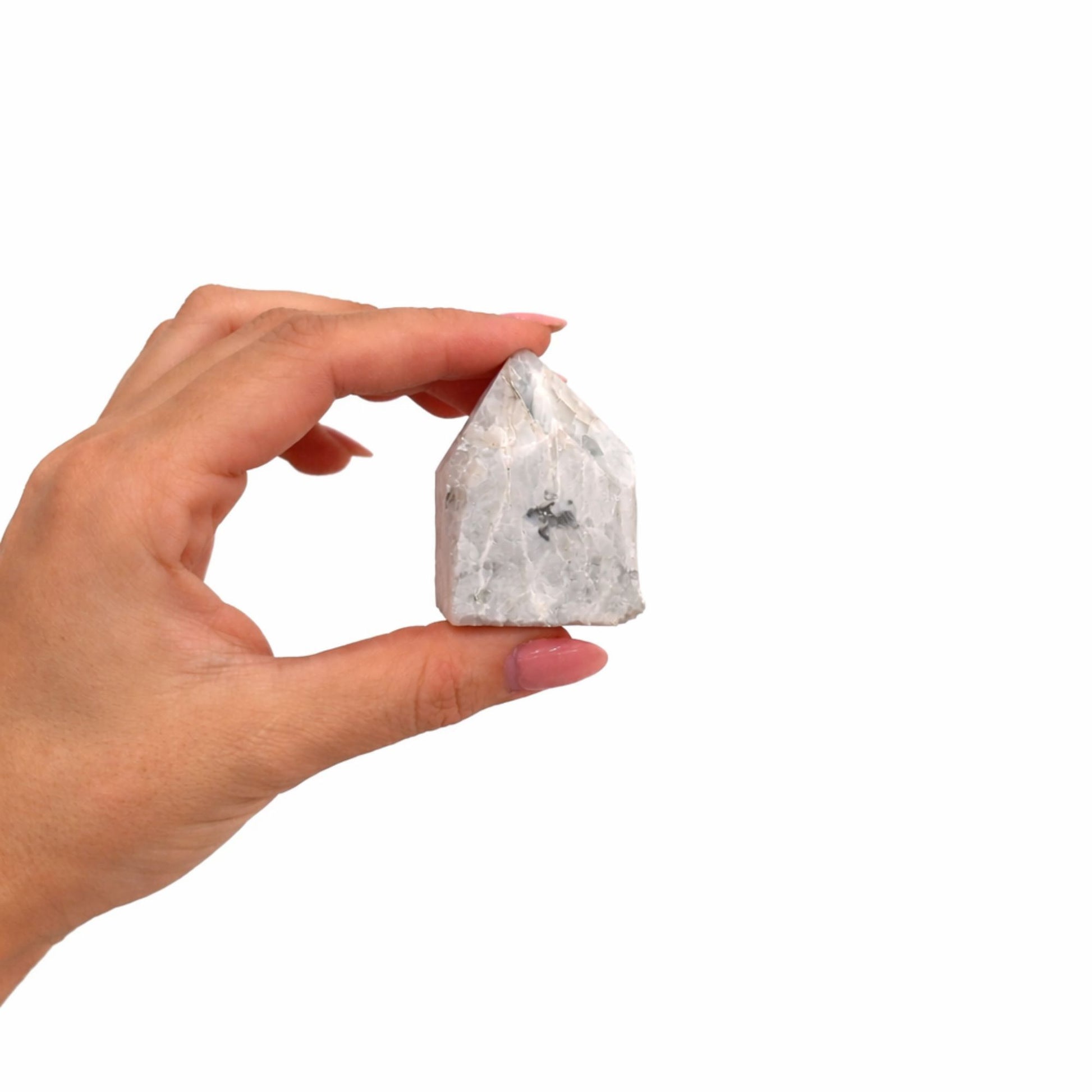 Gemstone Top Polished Points - Rainbow Moonstone (approx 5-6 pieces) - Vivid Aromas UK