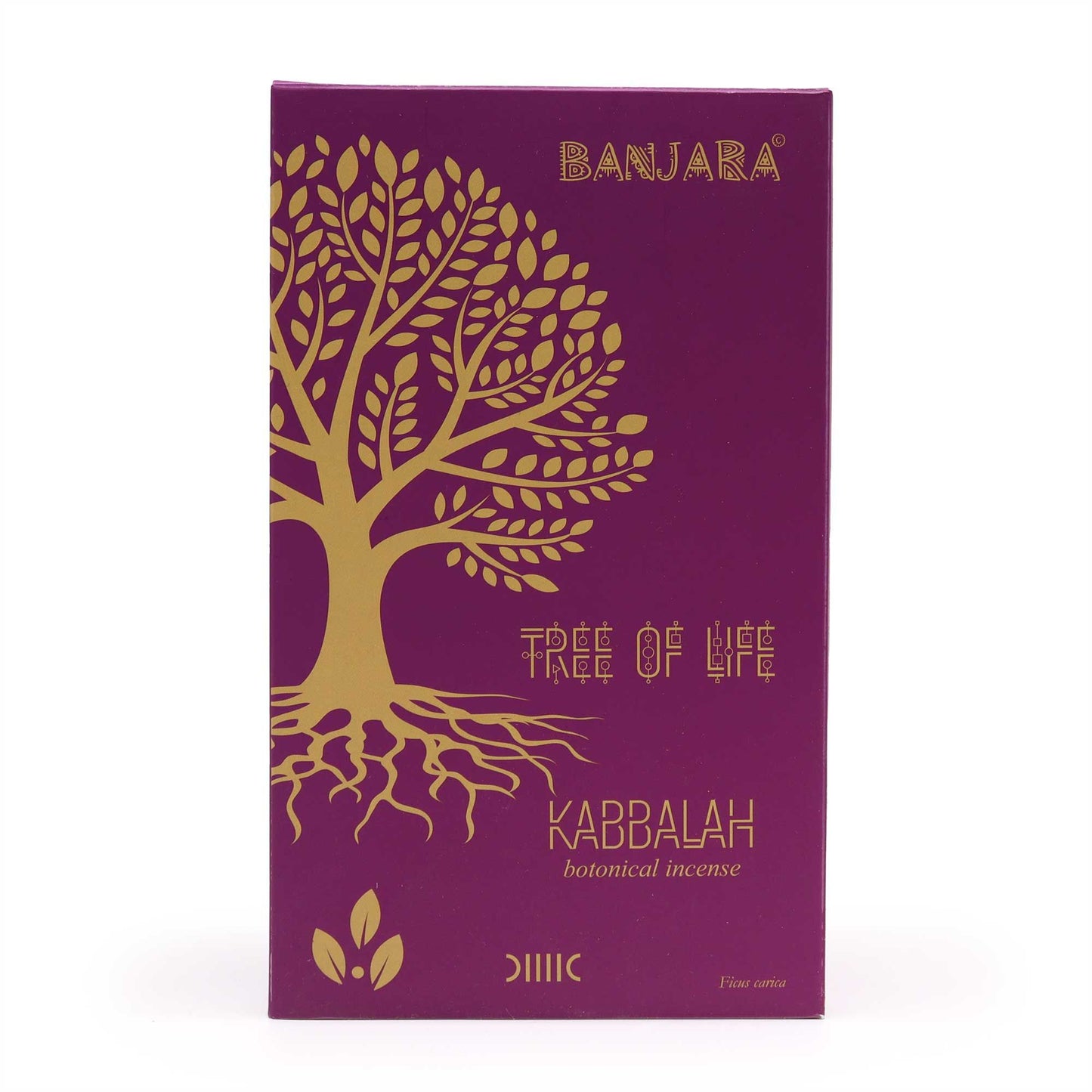 Banjara Botanical Incense - Kabbalah - Vivid Aromas UK