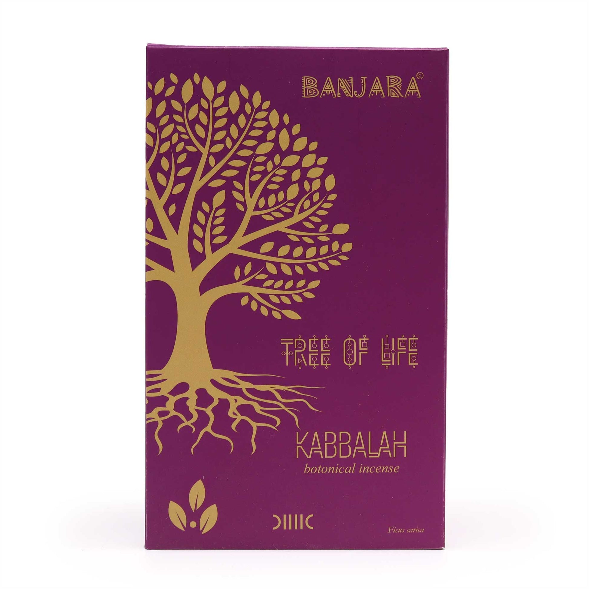 Banjara Botanical Incense - Kabbalah - Vivid Aromas UK