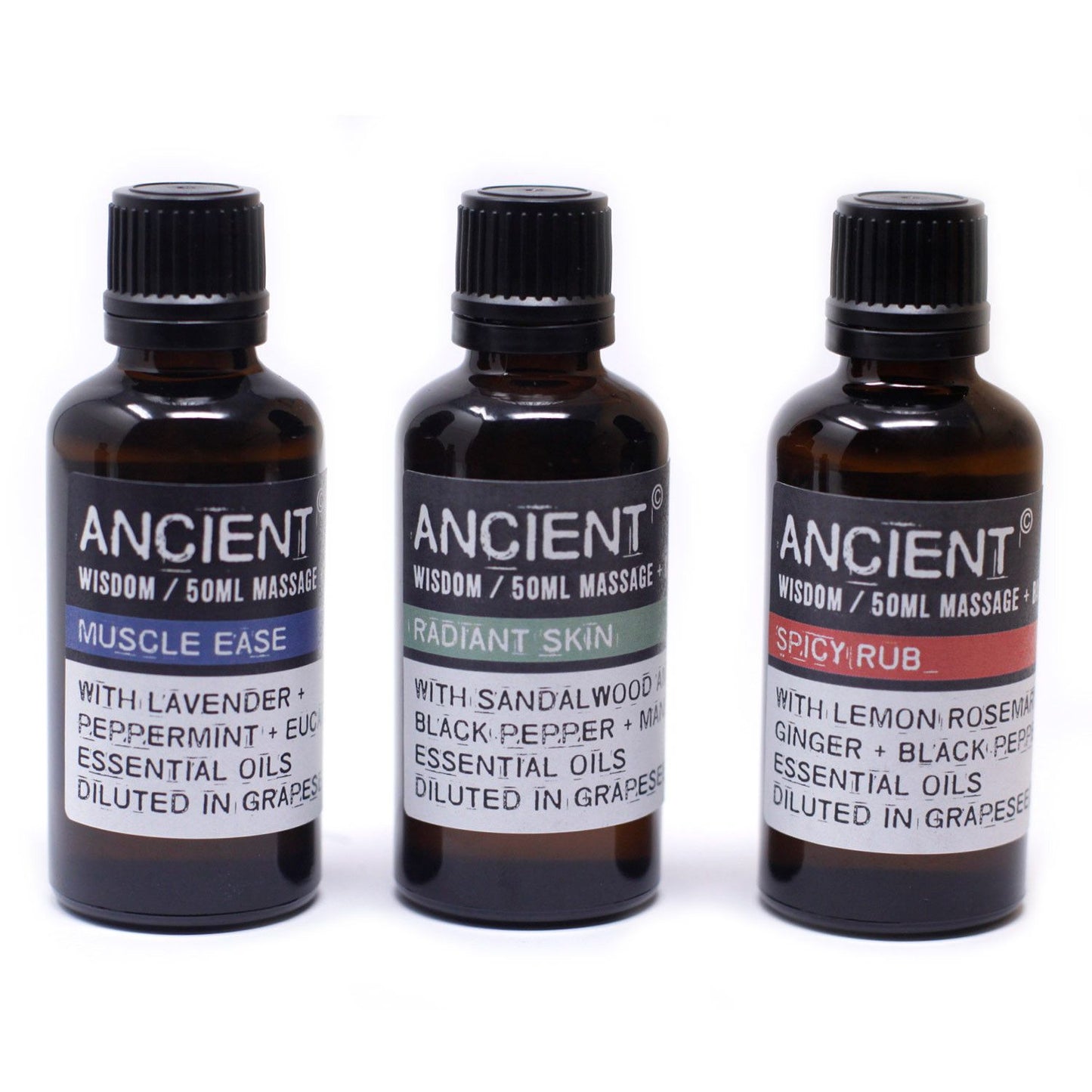 Nag Champa Massage Oil - 50ml - Vivid Aromas UK