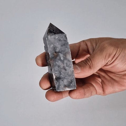 Calcite Side Polish Tower - Vivid Aromas UK