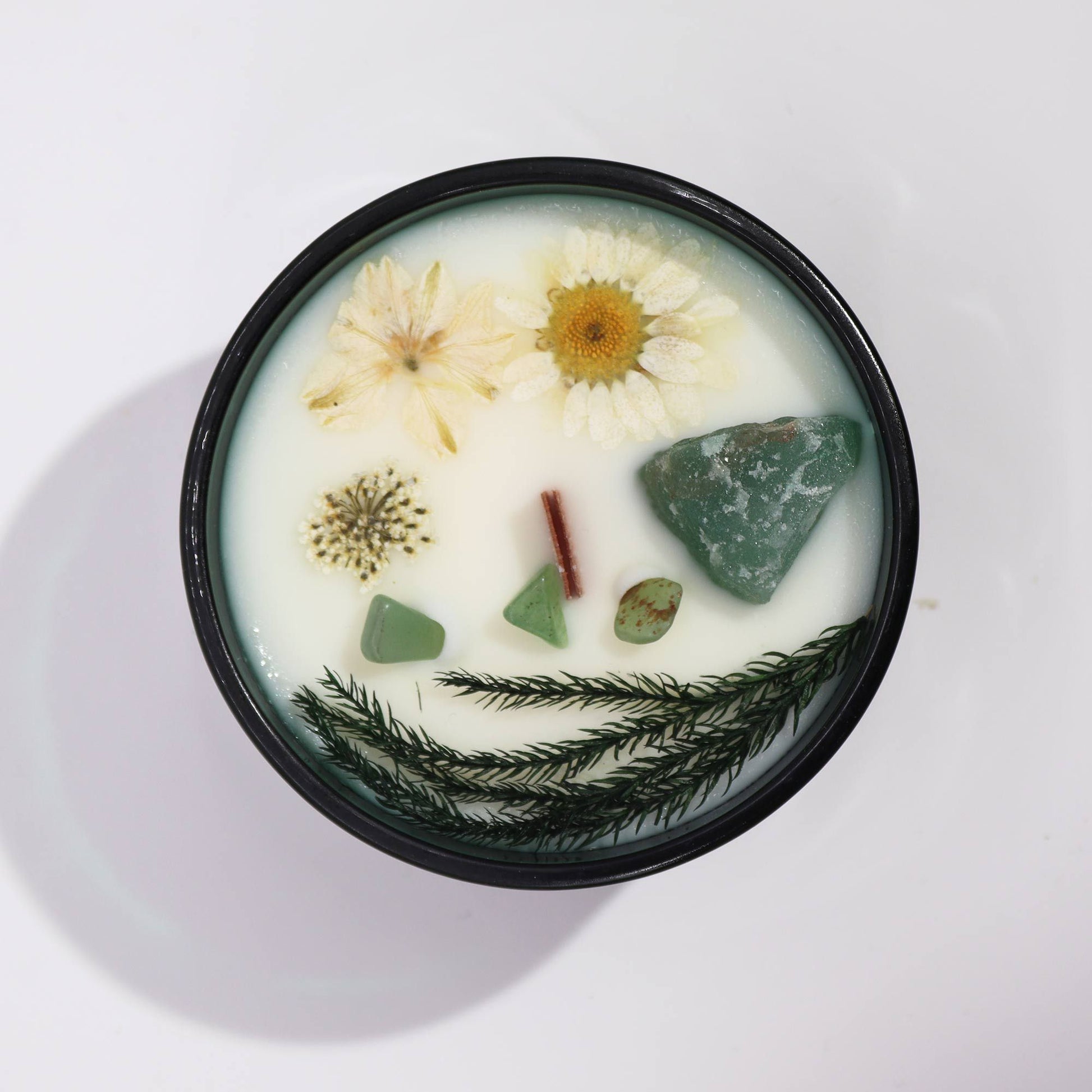 Hop Hare Crystal Magic Flower Candle - The Magician - Vivid Aromas UK