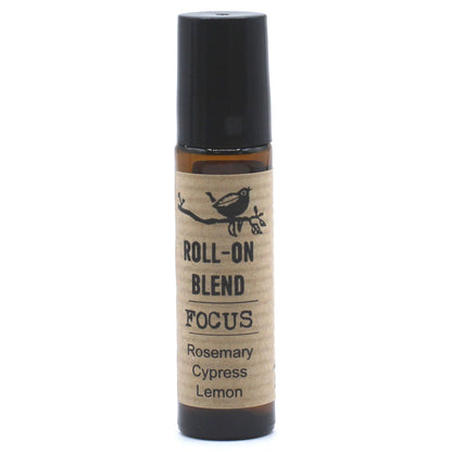 Agnes + Cat Roll On Essential Oil Blend - FOCUS - Vivid Aromas UK