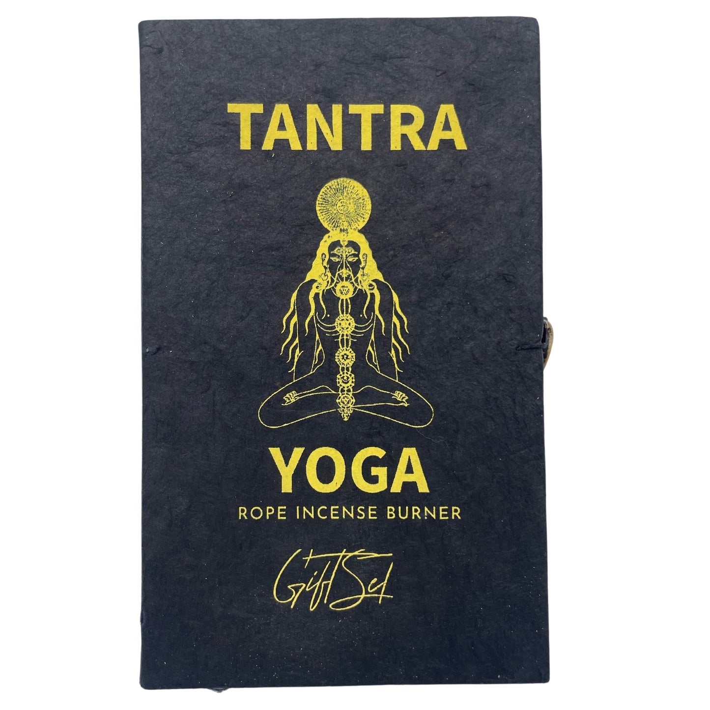 Rope Incense and Silver Plated Holder Set - Tantra Yoga - Vivid Aromas UK