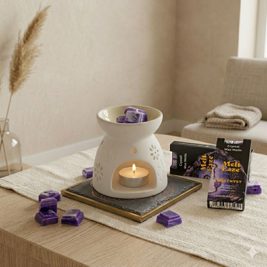 MeltEaze Wax Melts 50g - Amethyst Dream - Lavender - Vivid Aromas UK