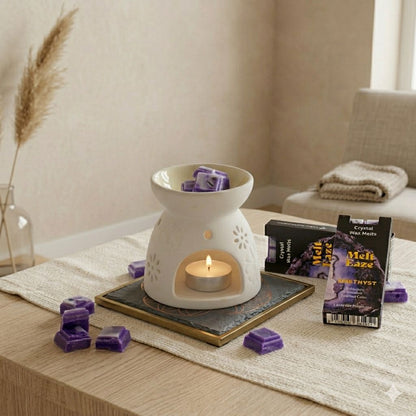 MeltEaze Wax Melts 50g - Amethyst Dream - Lavender - Vivid Aromas UK