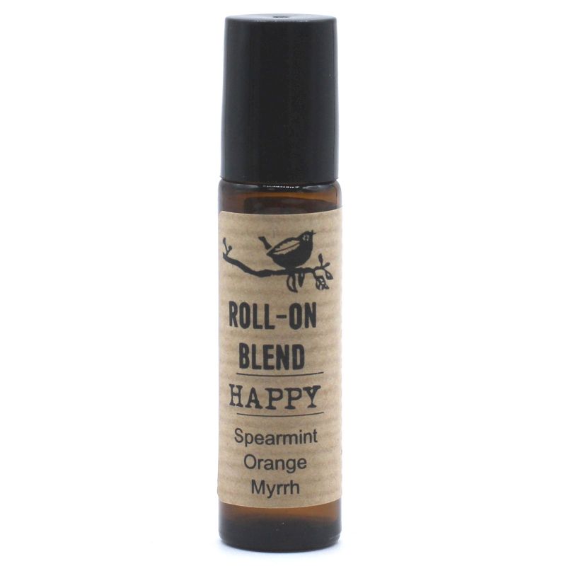 Agnes + Cat Roll On Essential Oil Blend - HAPPY - Vivid Aromas UK