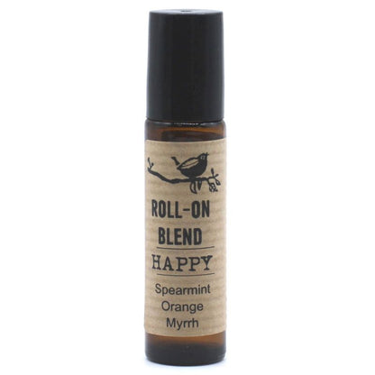 Agnes + Cat Roll On Essential Oil Blend - HAPPY - Vivid Aromas UK