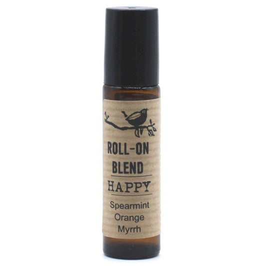 Agnes + Cat Roll On Essential Oil Blend - HAPPY - Vivid Aromas UK