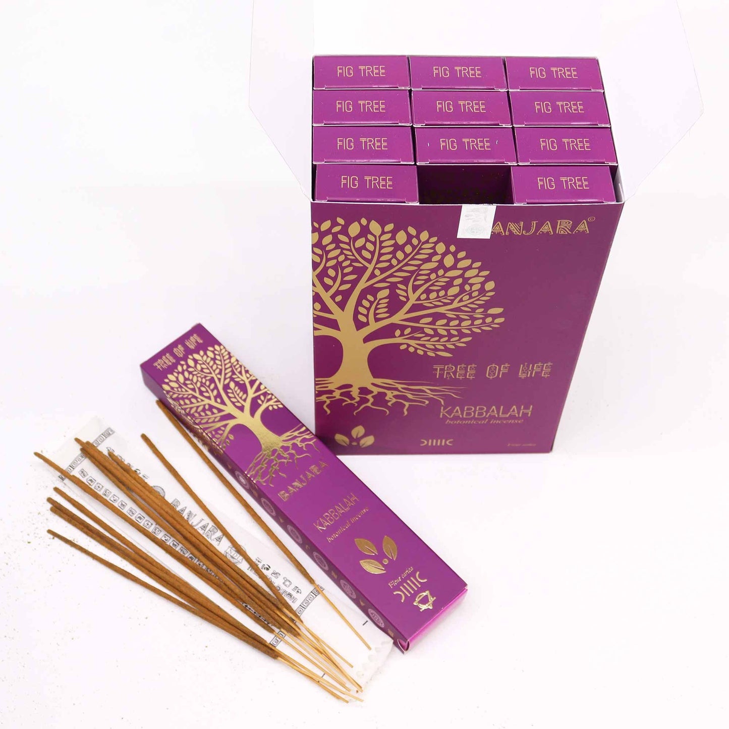 Banjara Botanical Incense - Kabbalah - Vivid Aromas UK