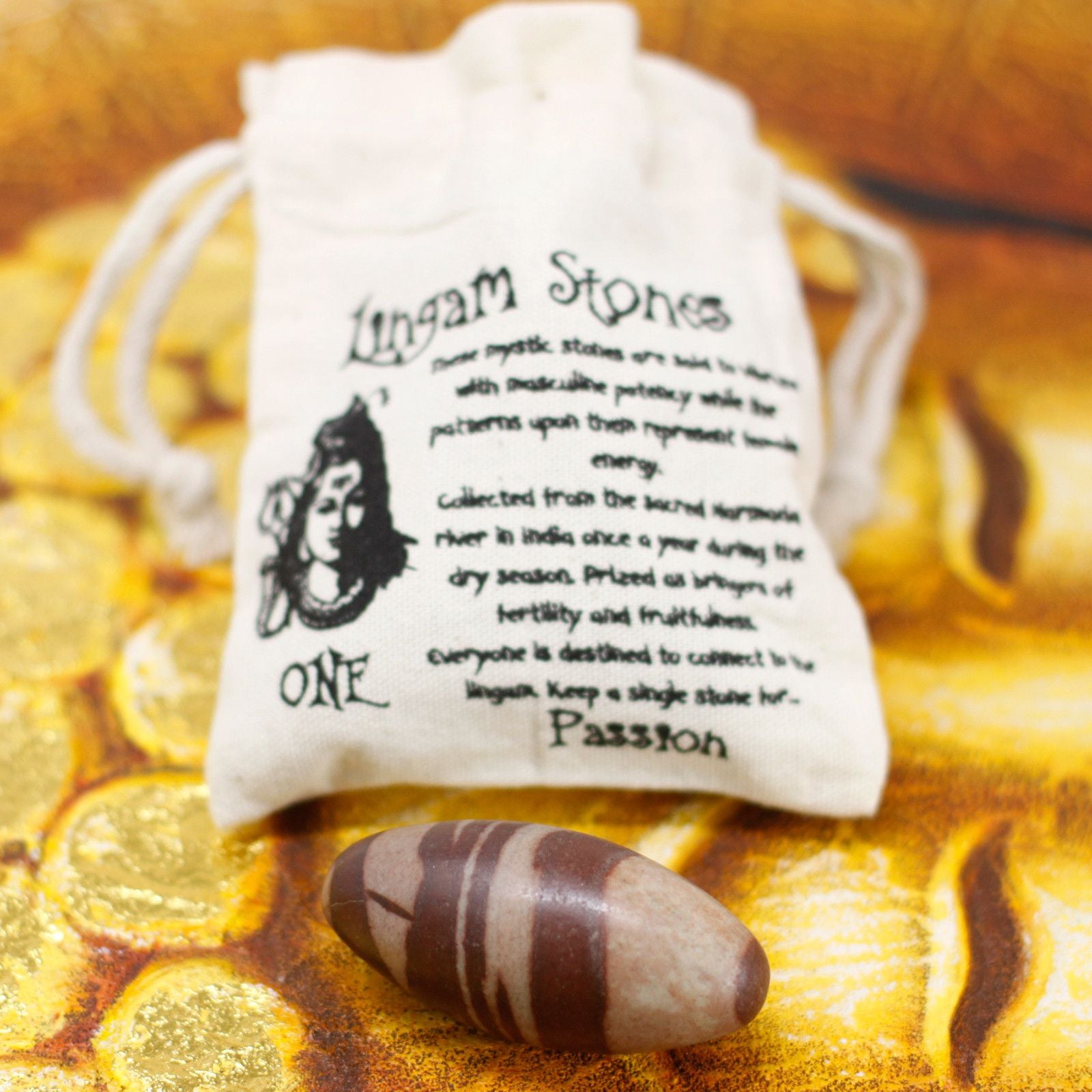 Three Inch Lingam - 1 Stone - Vivid Aromas UK