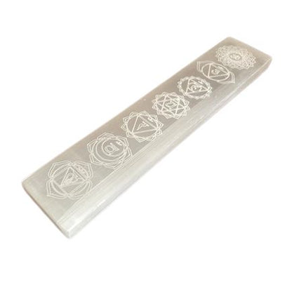 Flat Bar Charging Plate 20cm - Chakra - Vivid Aromas UK
