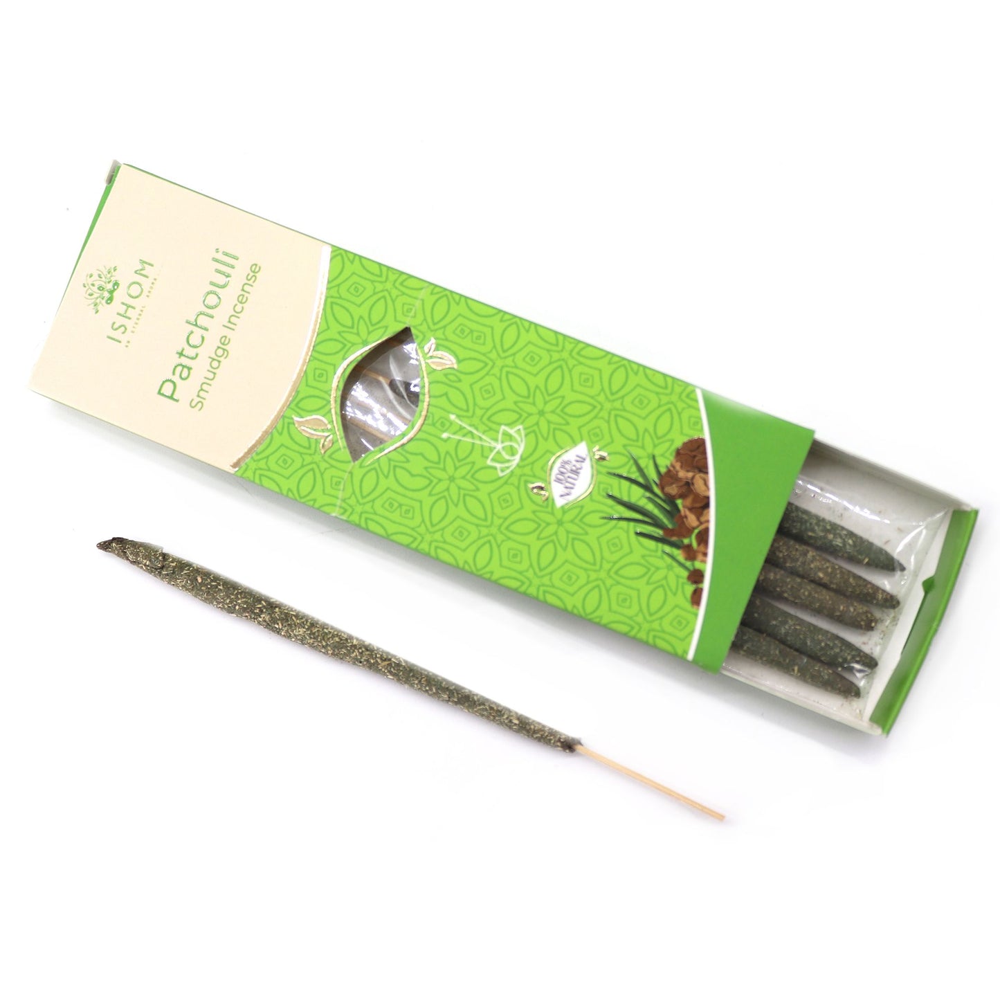 Ishom Smudge Incense - Patchouli - Vivid Aromas UK