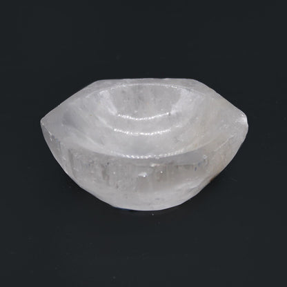 Selenite Hex Bowl - 6cm - Vivid Aromas UK