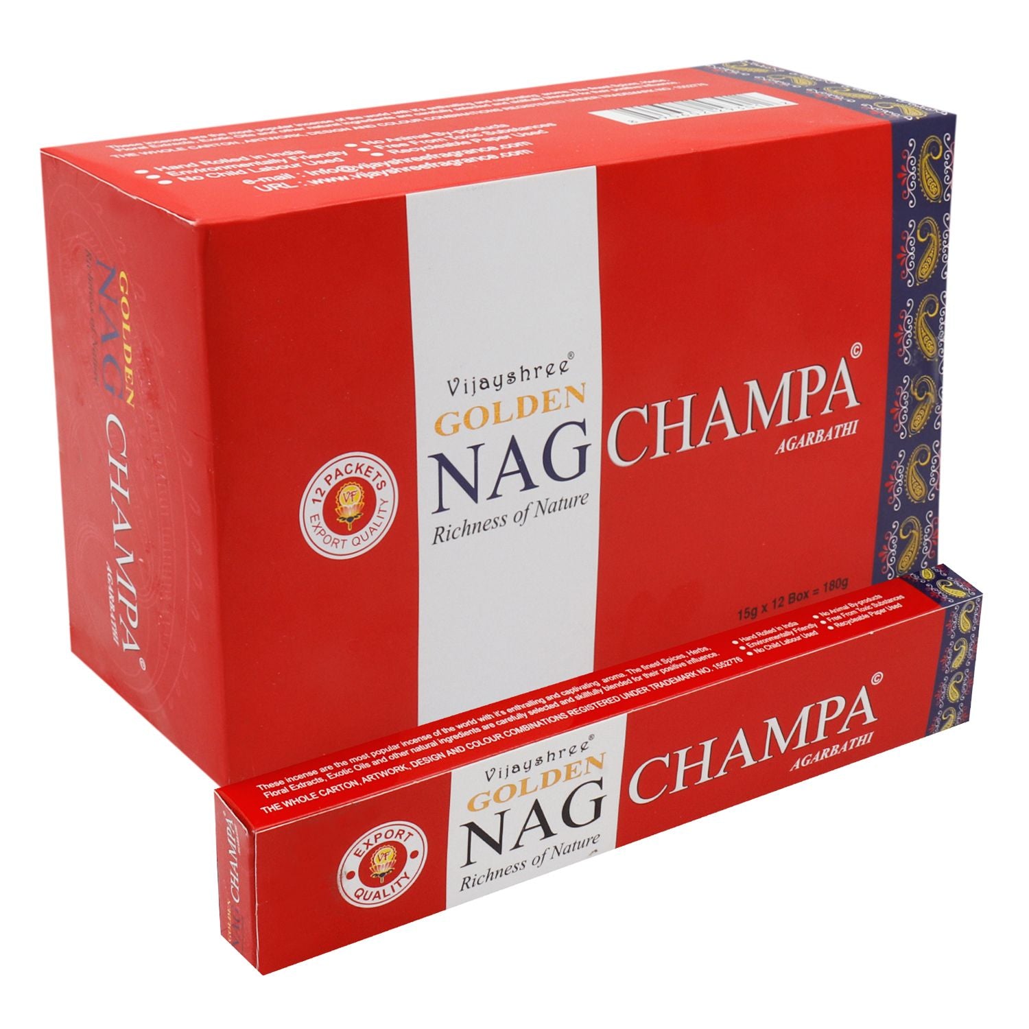 15g Golden Nag - Champa Incense - Vivid Aromas UK