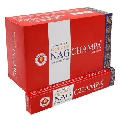 15g Golden Nag - Champa Incense - Vivid Aromas UK