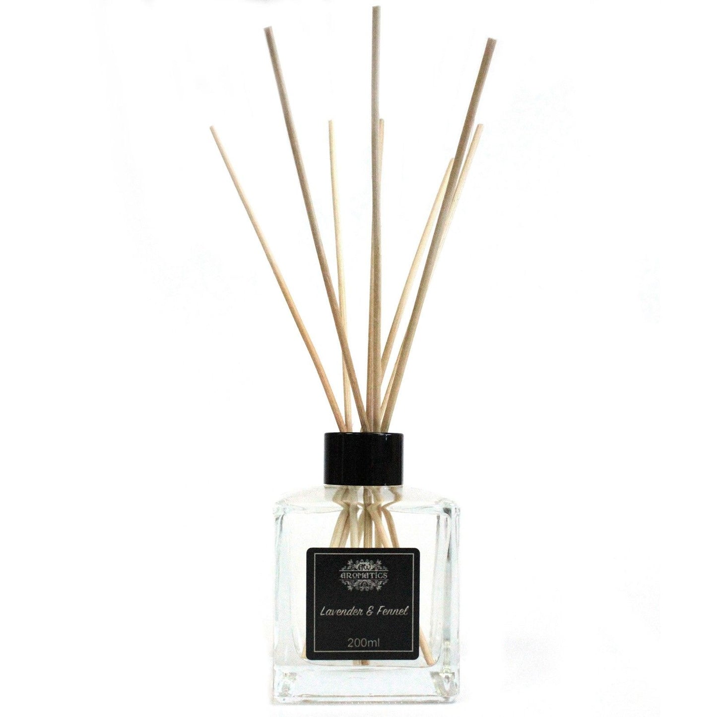200ml Lavender & Fennel Essential Oil Reed Diffuser - Vivid Aromas UK