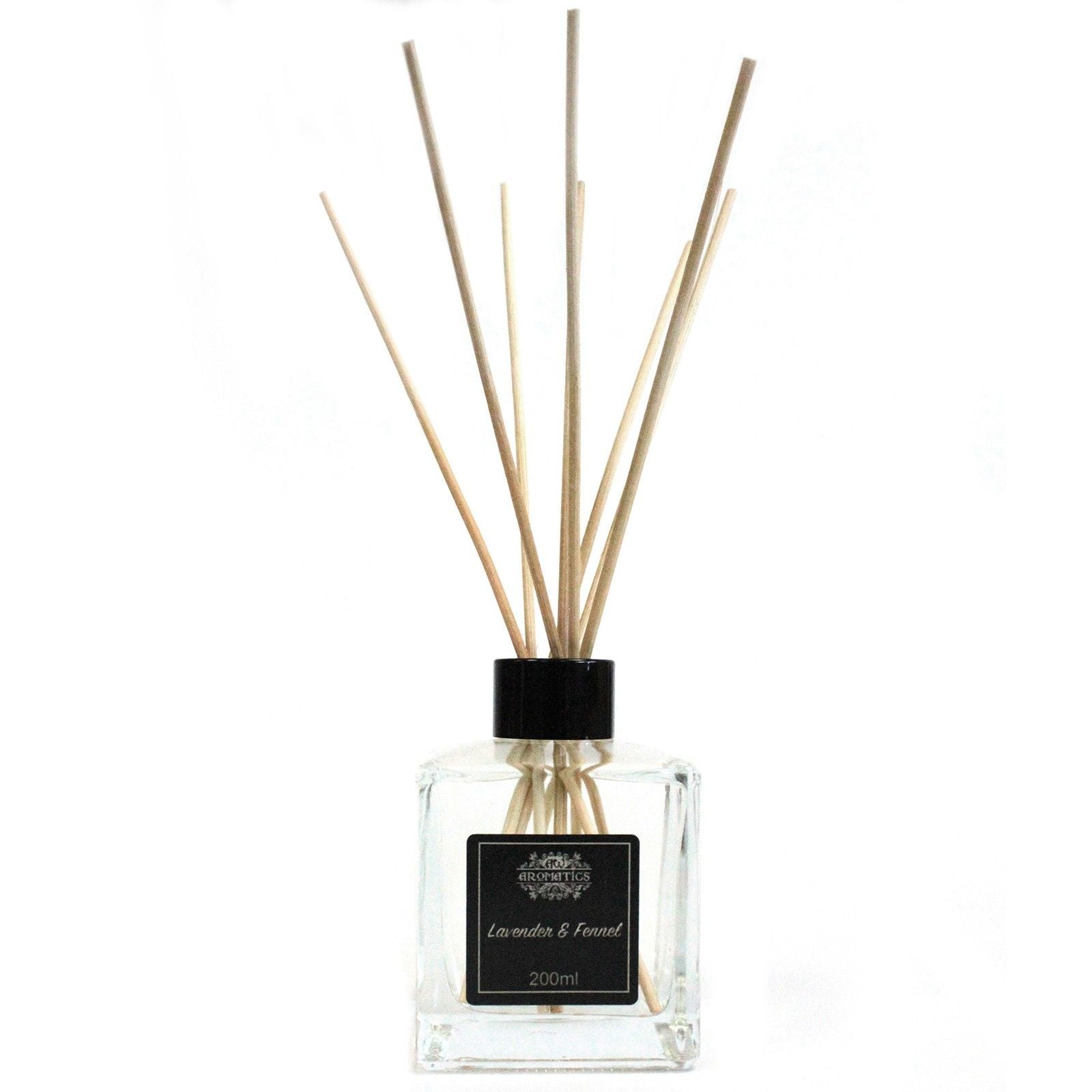 200ml Lavender & Fennel Essential Oil Reed Diffuser - Vivid Aromas UK