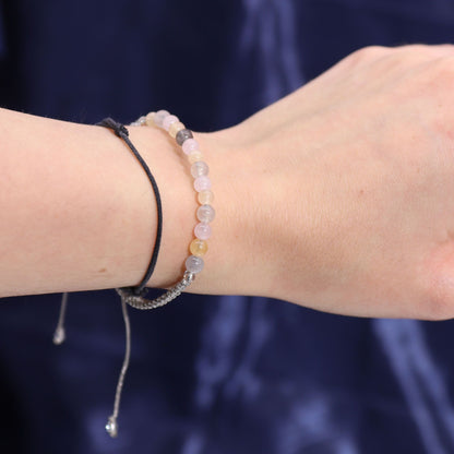 Zodiac Crystal Candle with Gemstone Bracelet - Gemini - Vivid Aromas UK