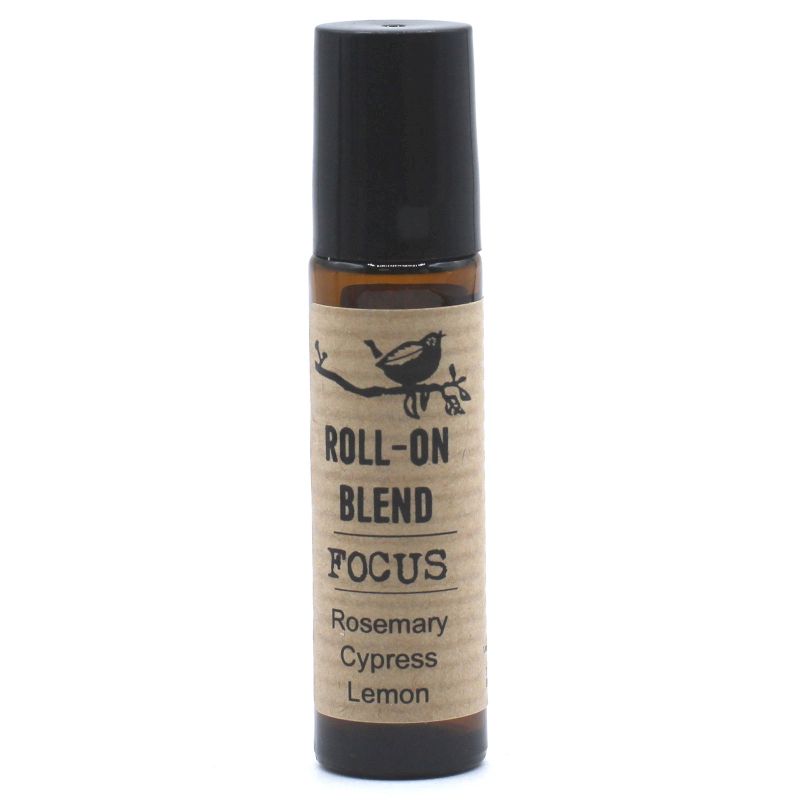 Agnes + Cat Roll On Essential Oil Blend - FOCUS - Vivid Aromas UK