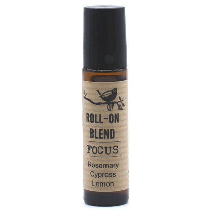 Agnes + Cat Roll On Essential Oil Blend - FOCUS - Vivid Aromas UK