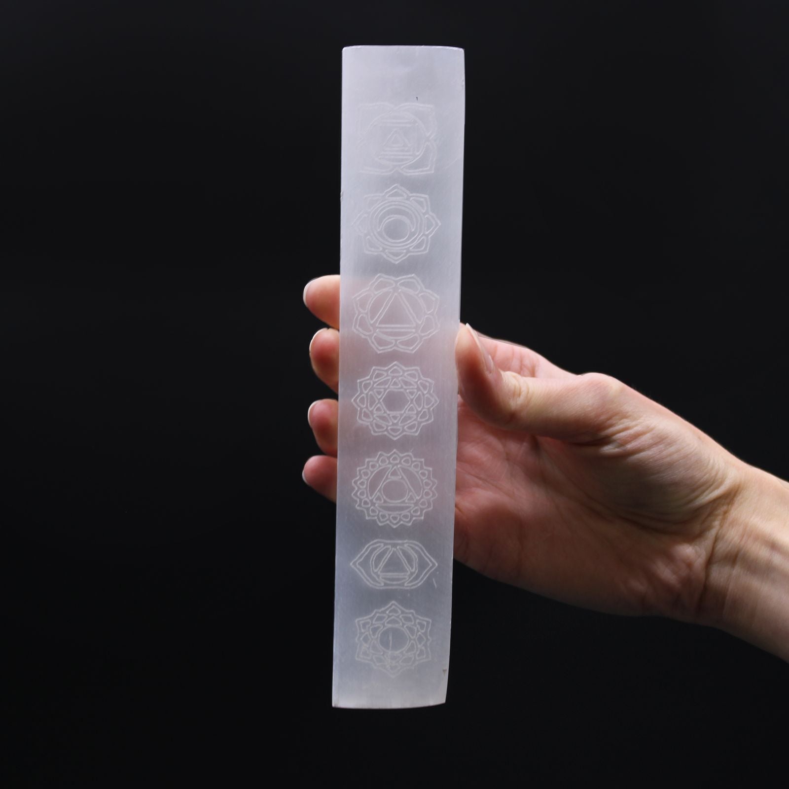 Flat Bar Charging Plate 20cm - Chakra - Vivid Aromas UK