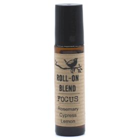 Agnes + Cat Roll On Essential Oil Blend - FOCUS - Vivid Aromas UK