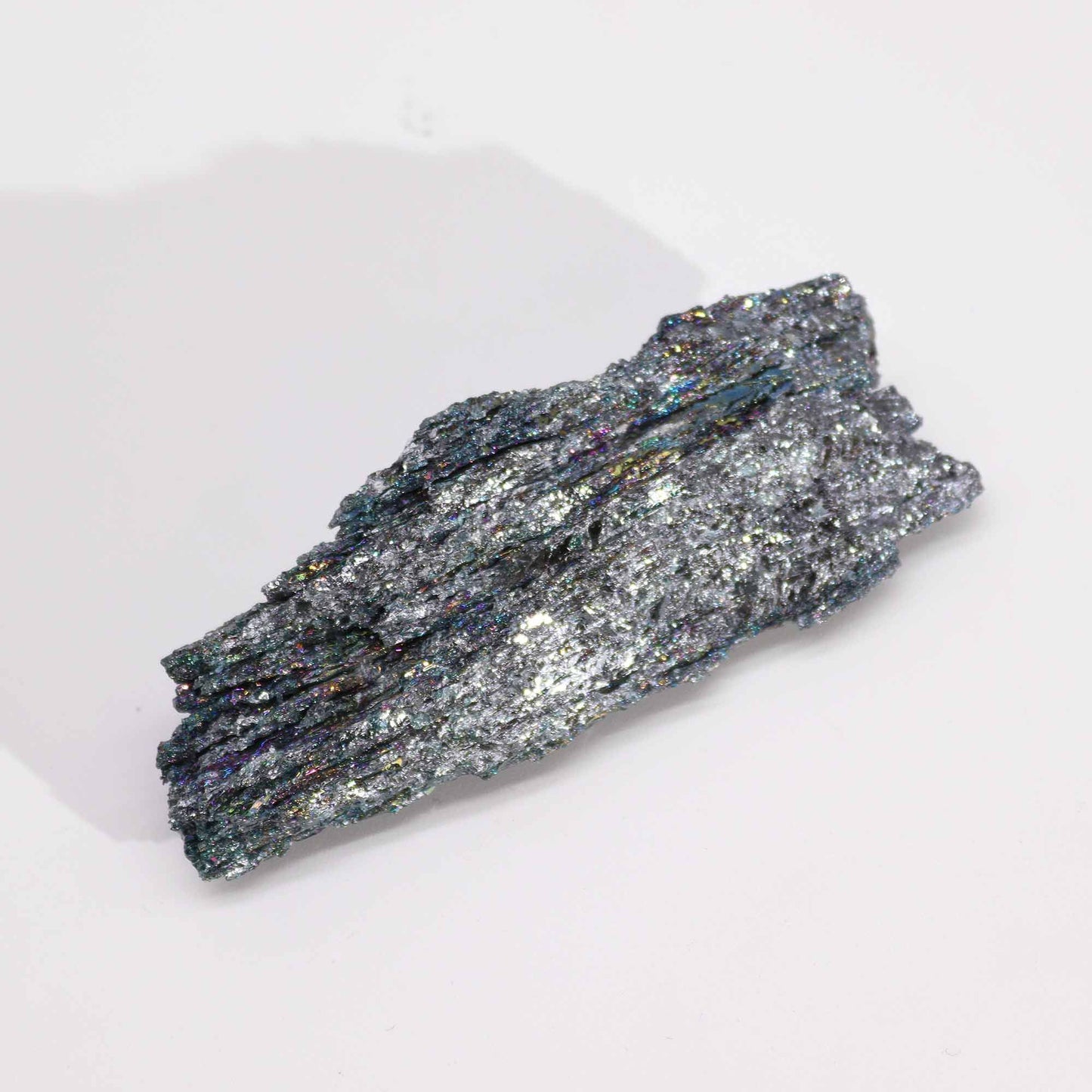 Enhanced Natural Titanium - Seven Colour Chakra Stone (approx 40-80gm 7-10cm) - Vivid Aromas UK