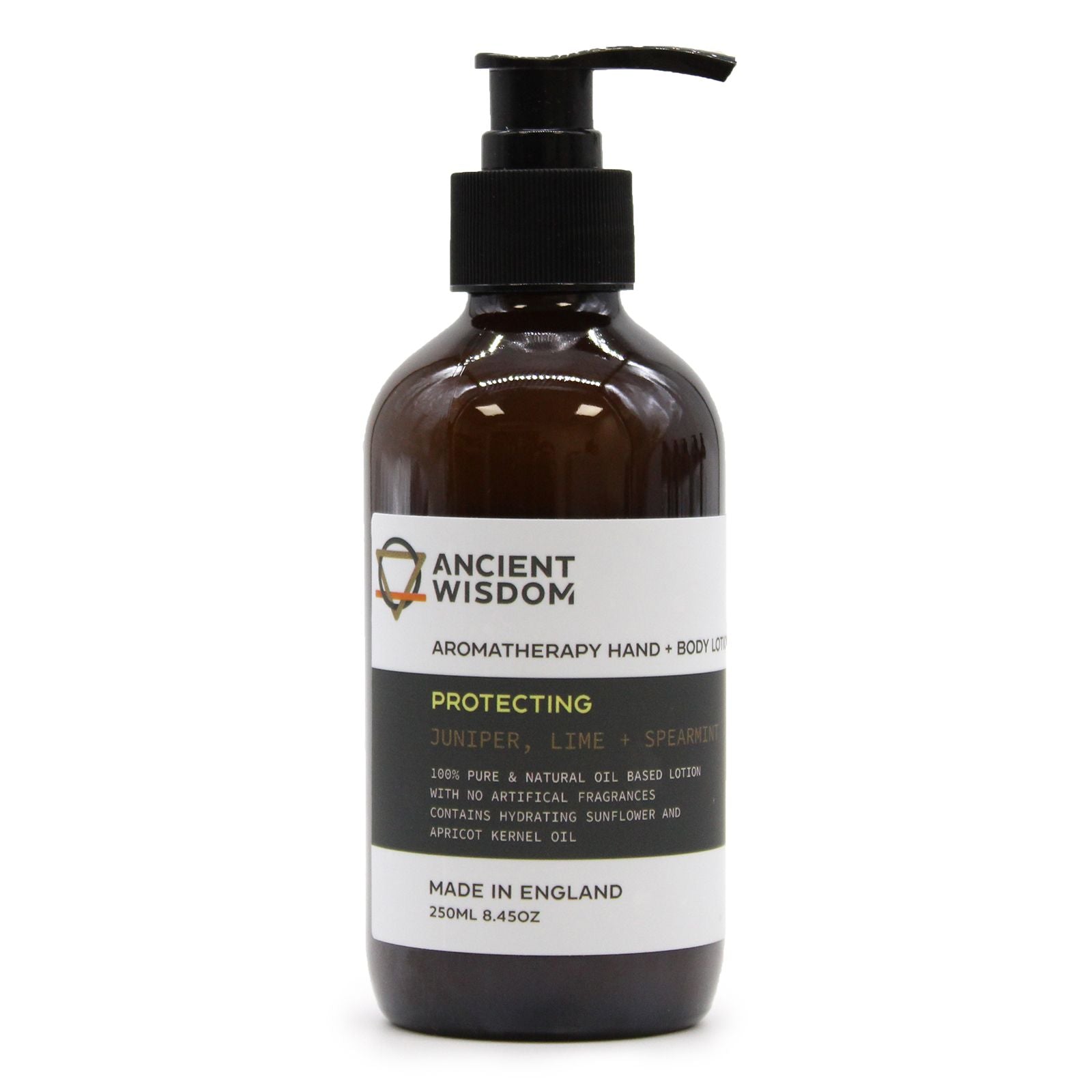 Juniper, Lime & Spearmint Hand & Body Lotion 250ml - Vivid Aromas UK