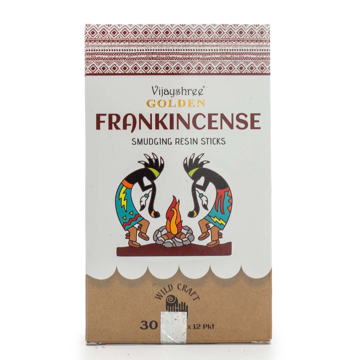 Golden Frankincense Smudging Resin Sticks – 30g - Vivid Aromas UK