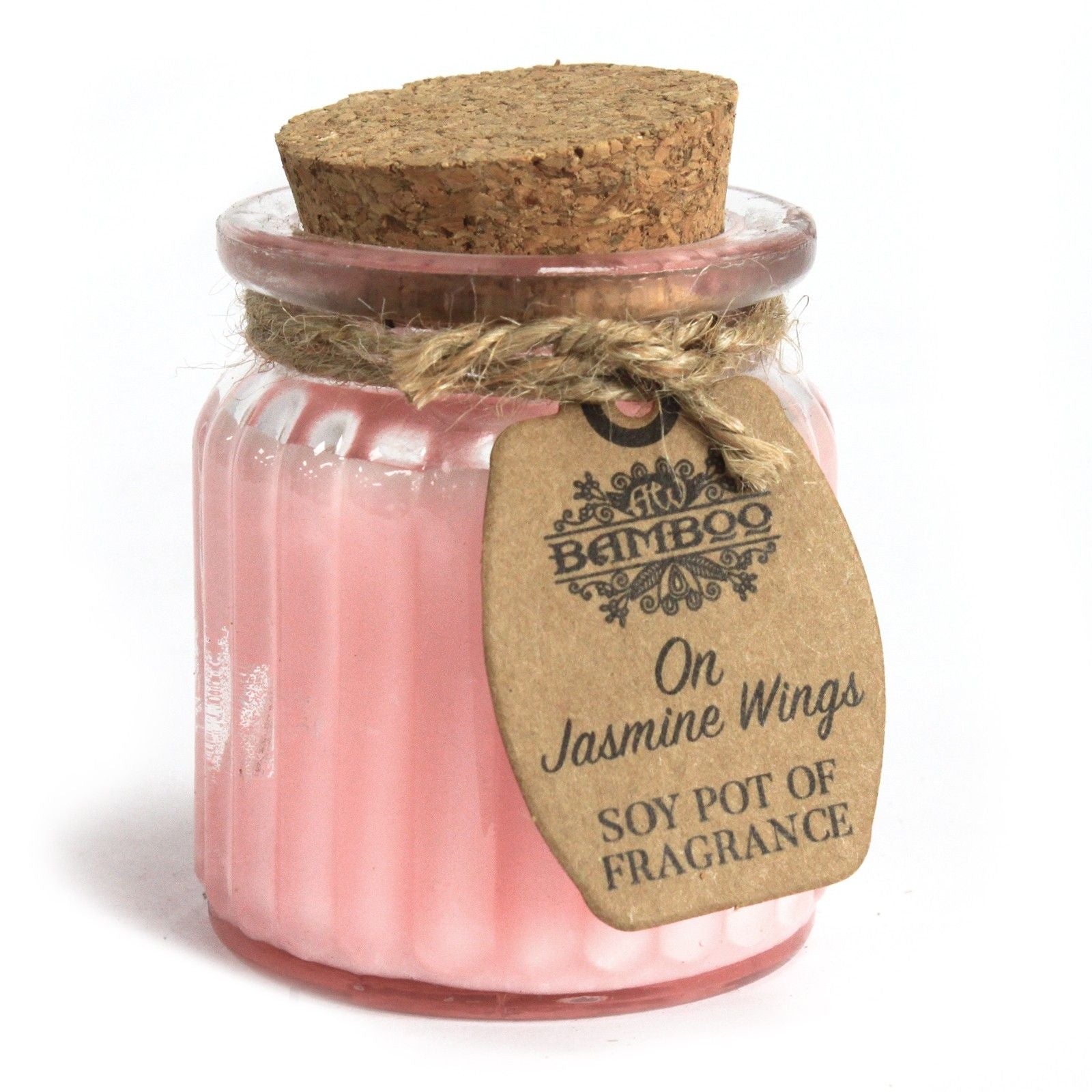 On Jasmine Wings Soy Pot of Fragrance Candles - Vivid Aromas UK