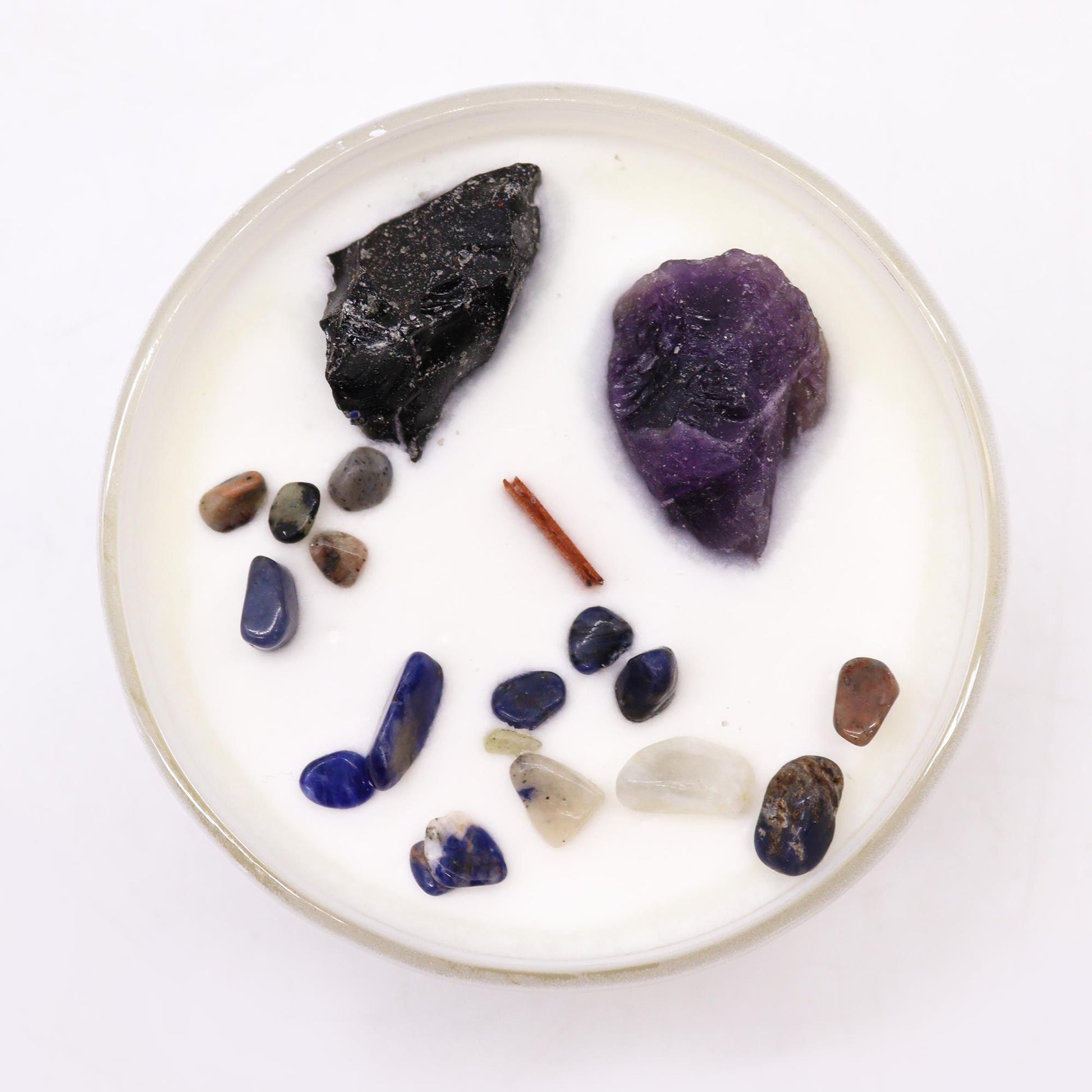 Chakra Crystal Candles - Solar Plexus Chakra - Vivid Aromas UK