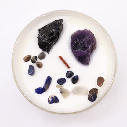 Chakra Crystal Candles - Solar Plexus Chakra - Vivid Aromas UK